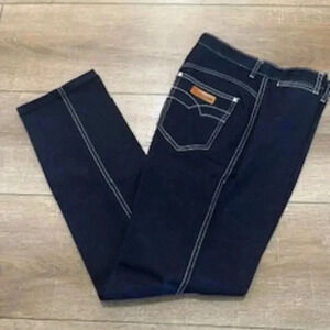 Vintage Gitano High Rise Straight Leg 80’s Dark Wash Denim Jeans Women’s Size 10